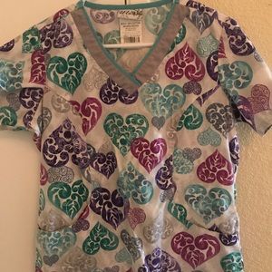 Cute Scrub Top